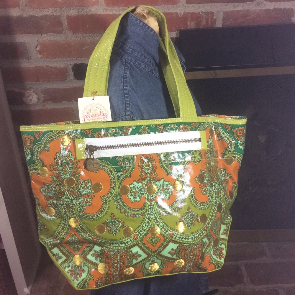 Plenty by Tracy Reese Coated Canvas Shopper Tote